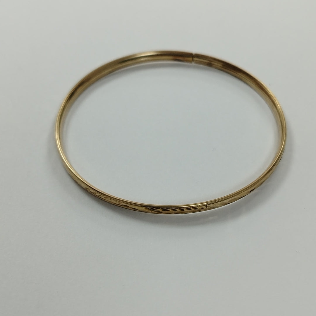 PULSERA RIGIDA ORO 10 K 5.1 GRMS (SEMINUEVO)