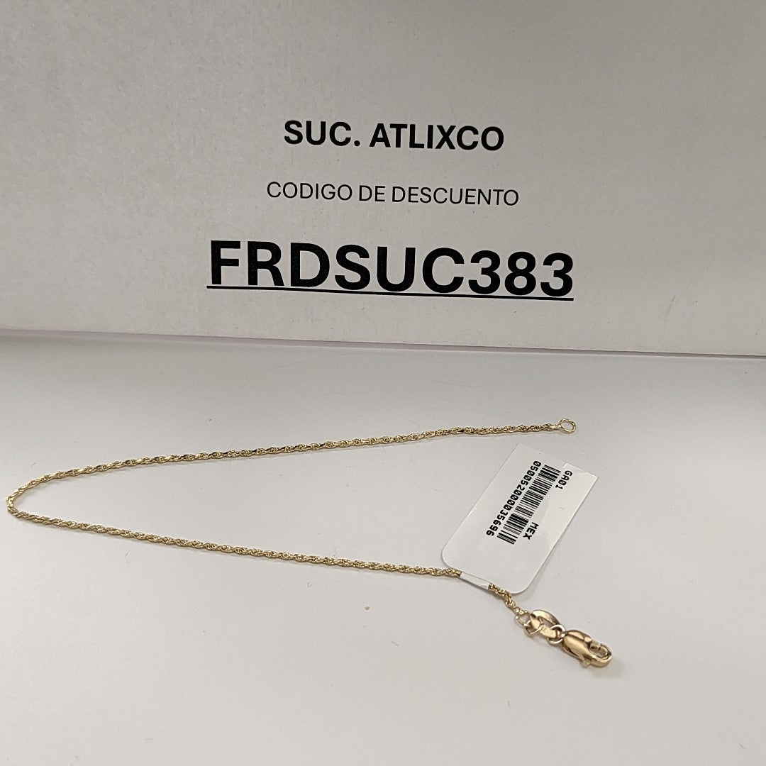 PULSERA TORZAL 14K 21 CM 1.4 GR (NUEVO)