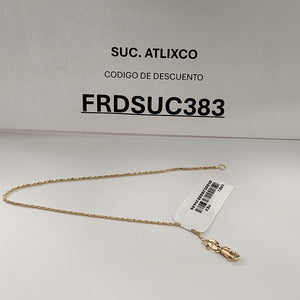 PULSERA TORZAL 14K 21 CM 1.4 GR (NUEVO)