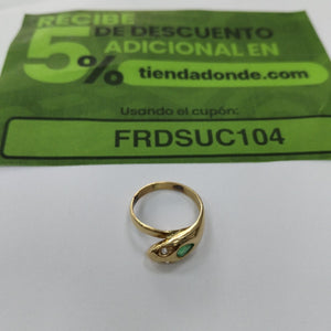 ANILLO ORO 14 K 2,80 GRMS (SEMINUEVO)