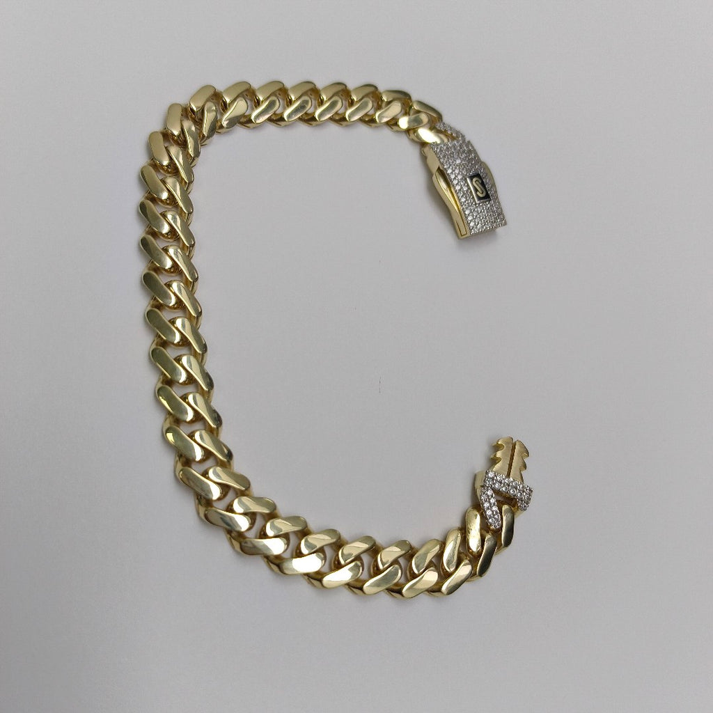 PULSERA MONACO ORO 10K 9.3 (NUEVO)