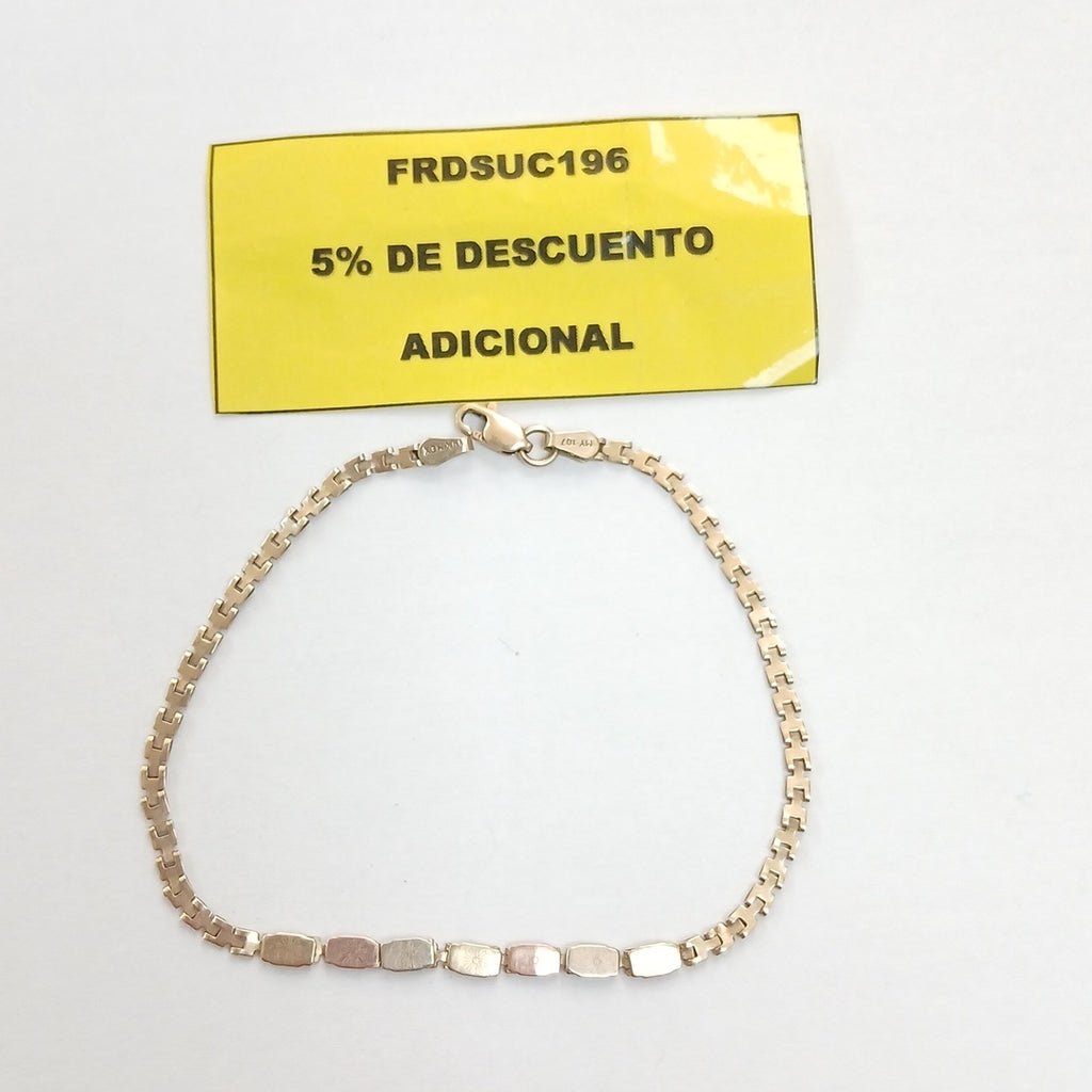 PULSERA ORO 14 K 2.4 GRMS (SEMINUEVO)
