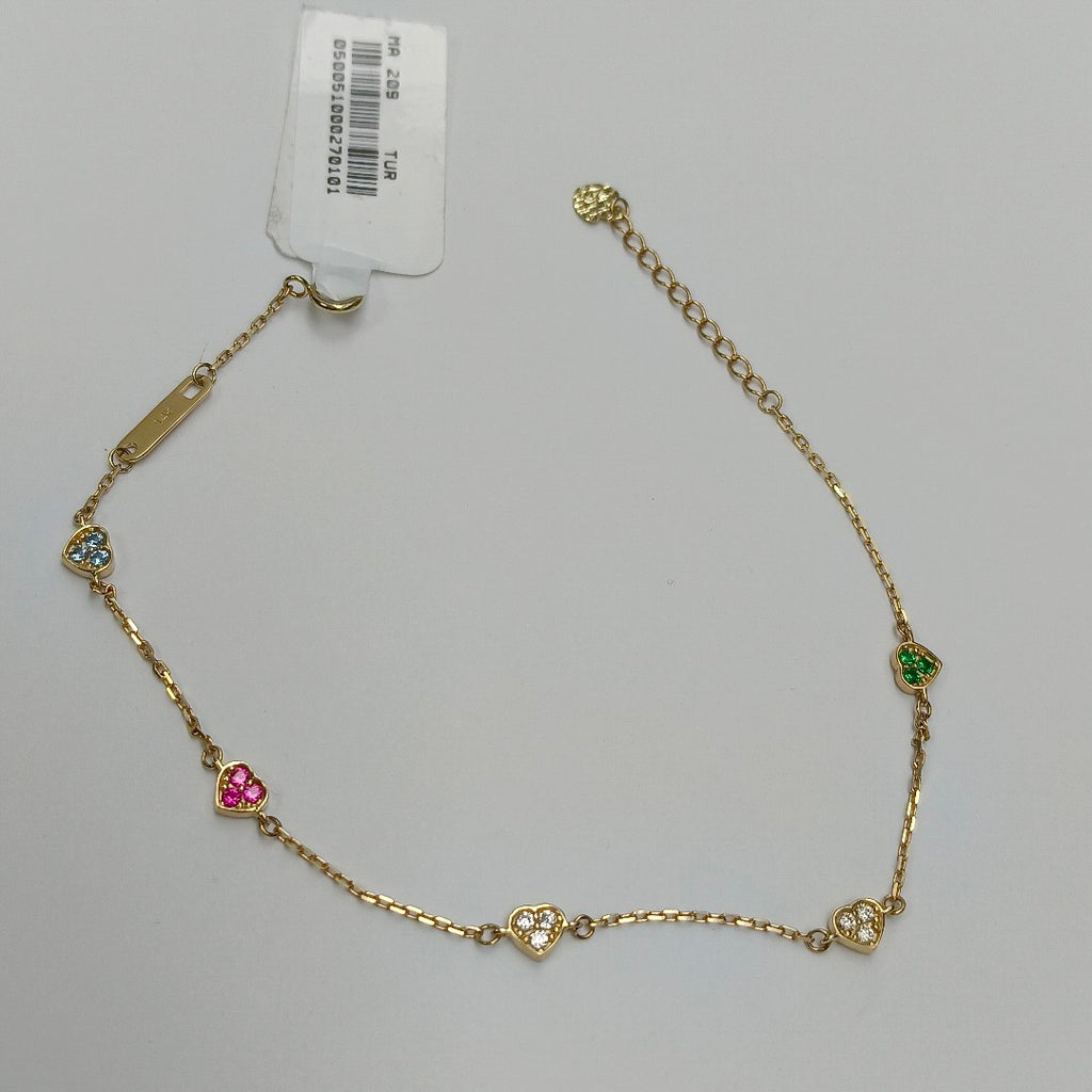 PULSERAS DAMA ORO 14K 1.8 (NUEVO)