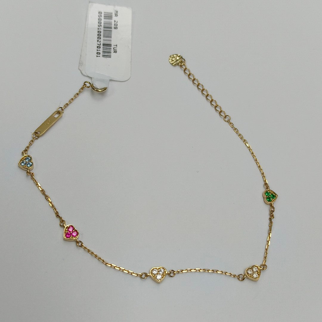 PULSERAS DAMA ORO 14K 1.8 (NUEVO)