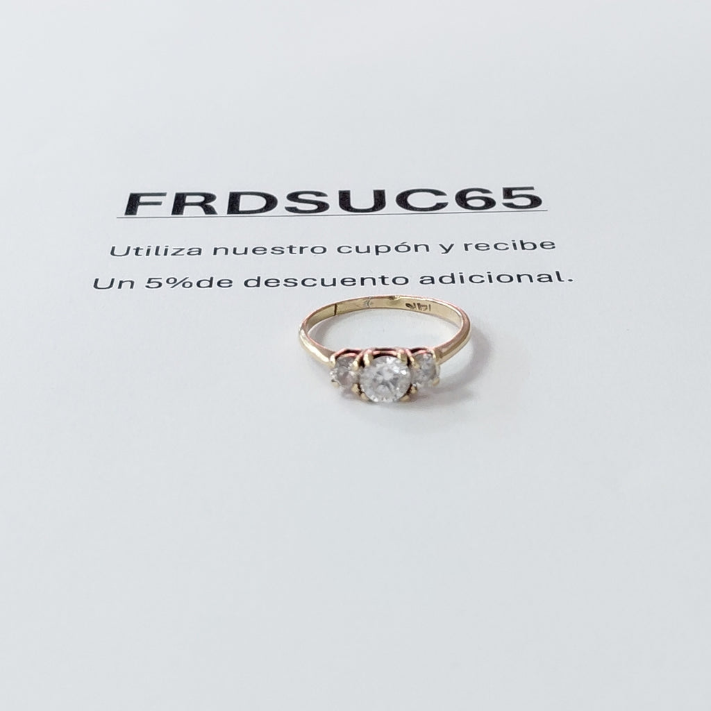 ANILLITO ORO 14 K 1,50 GRMS (SEMINUEVO)