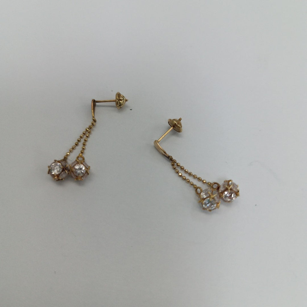 ARETES PAR ORO 14 K 2,10 GRMS (SEMINUEVO)
