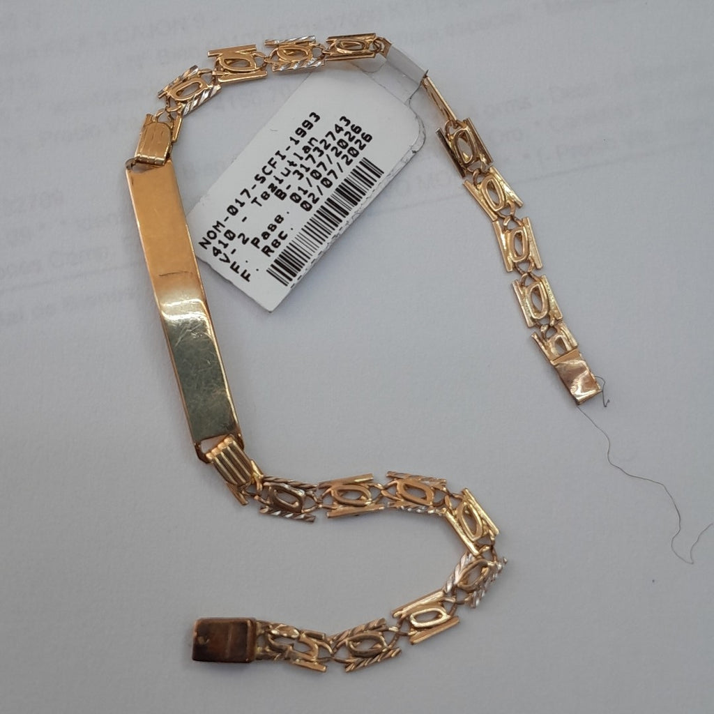 ESCLAVA ORO 10 K 4,40 GRMS (SEMINUEVO)