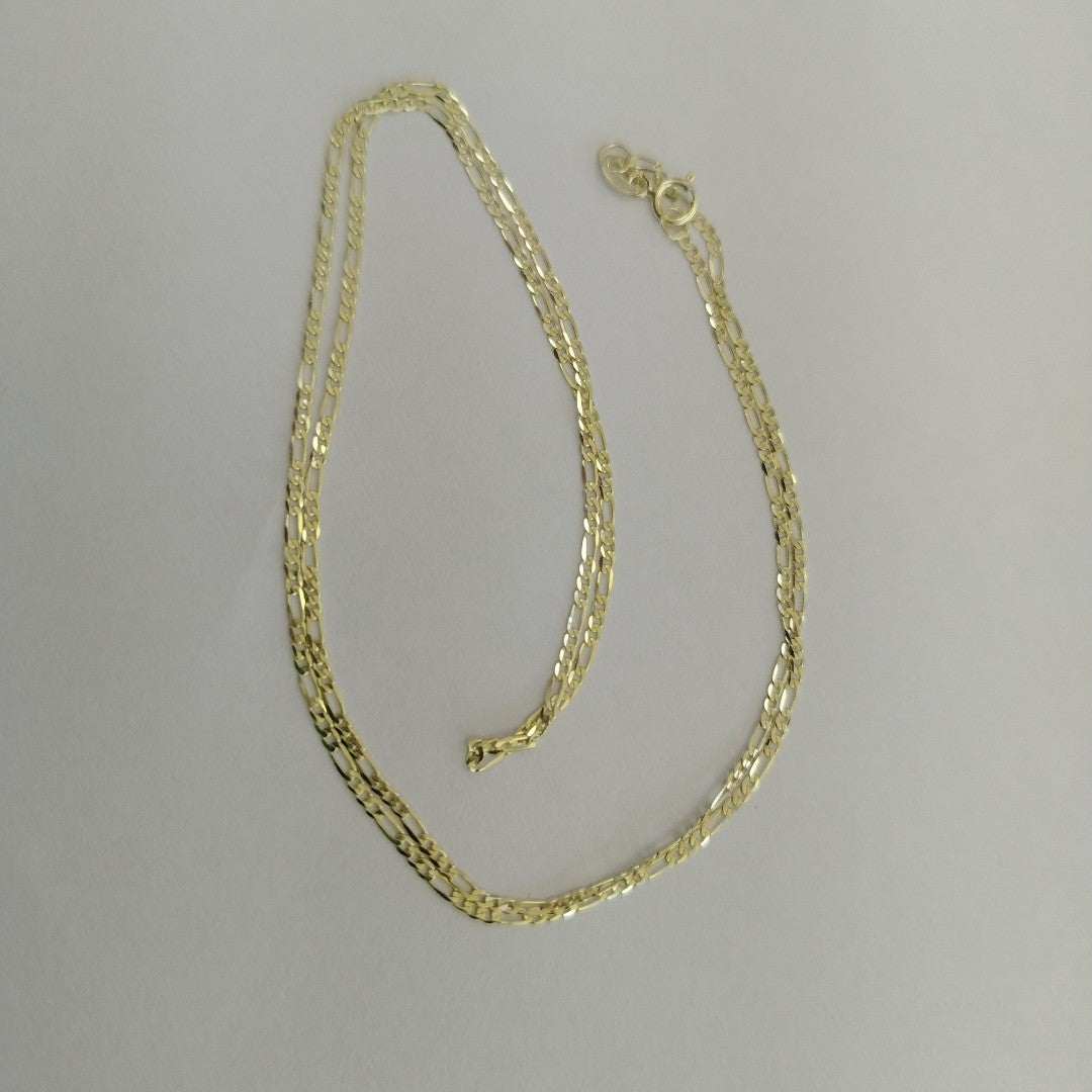 CADENAS CARTIER 3 1 AMARILLA ORO 14K 2.1 (NUEVO)