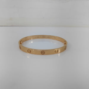 PULSERA RIGIDA ORO 18 K 35.6 GRMS (SEMINUEVO)