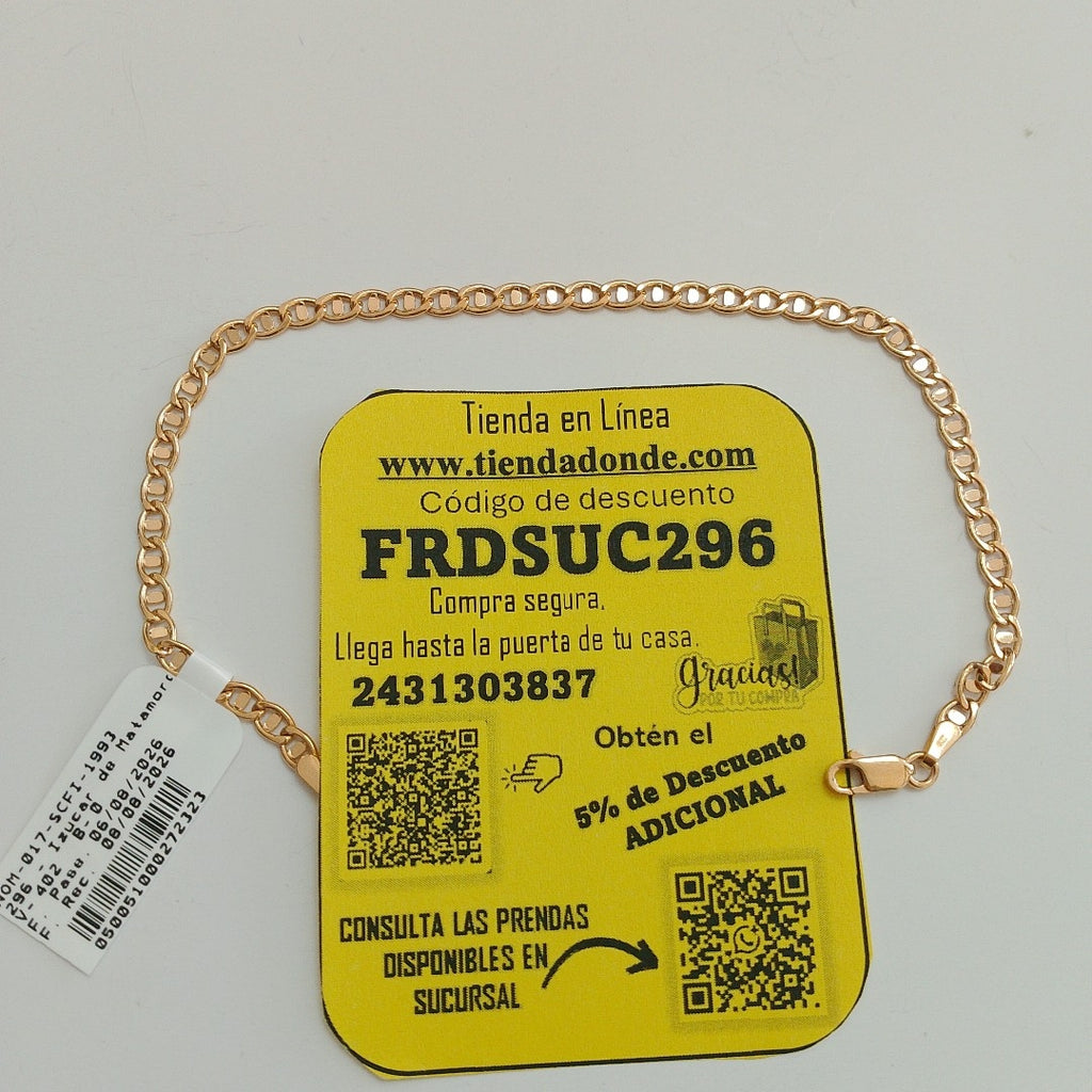 PULSERAS CABALLERO ORO 14K 2.3 (NUEVO)