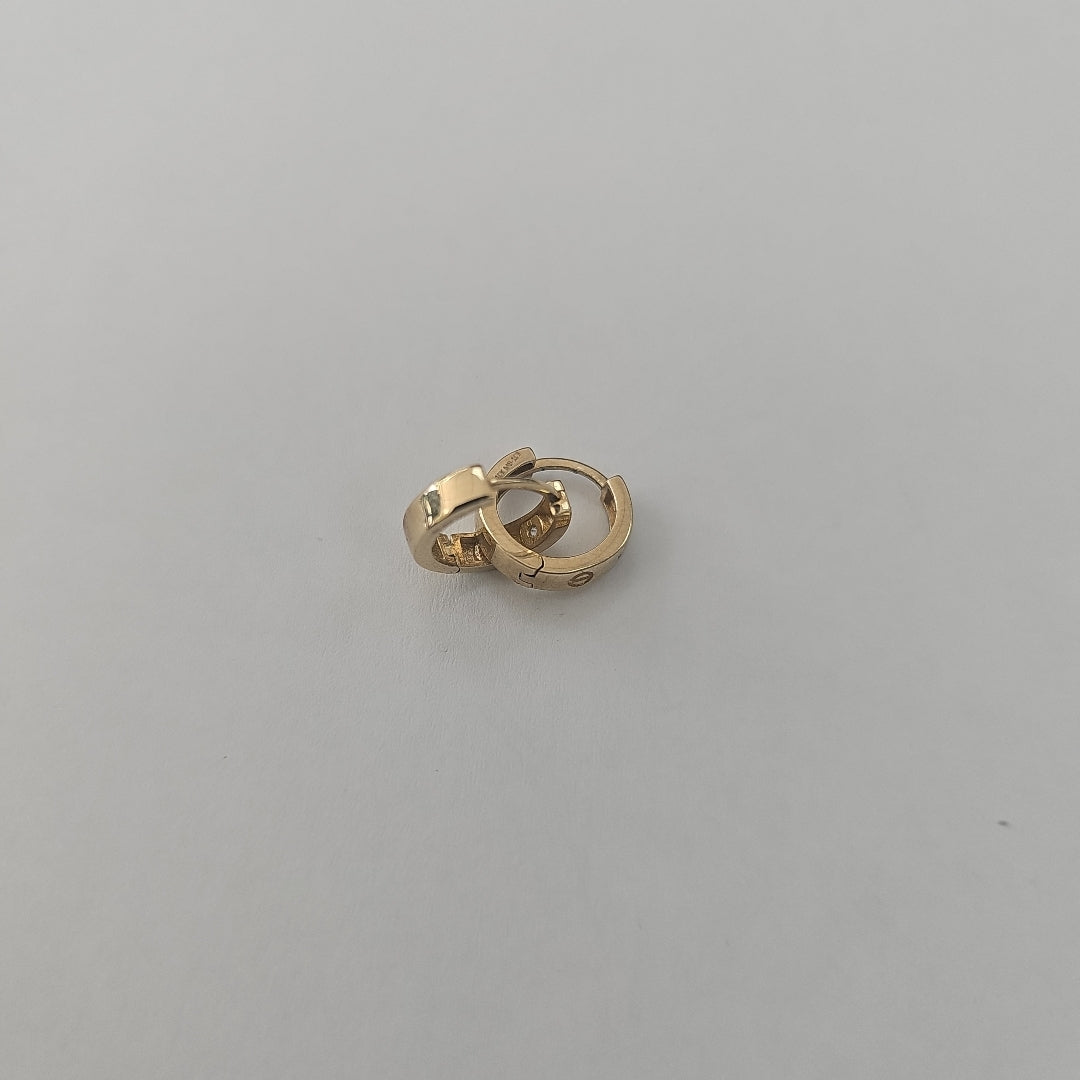 ARRACADAS PAR ORO 10 K 1,80 GRMS (SEMINUEVO)