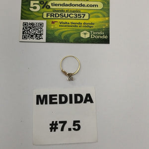 ANILLITO ORO 10 K 1.4 GRMS (SEMINUEVO)