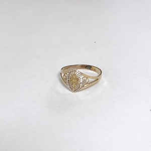 ANILLO ORO 10 K 1,40 GRMS (SEMINUEVO)