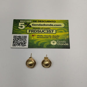 BROQUELES PAR ORO 14 K 2,90 GRMS (SEMINUEVO)