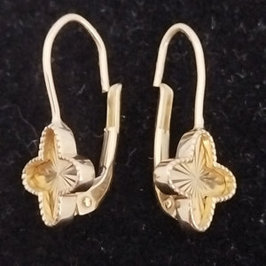 ARETES PAR ORO 14 K 1.8 GRMS (SEMINUEVO)