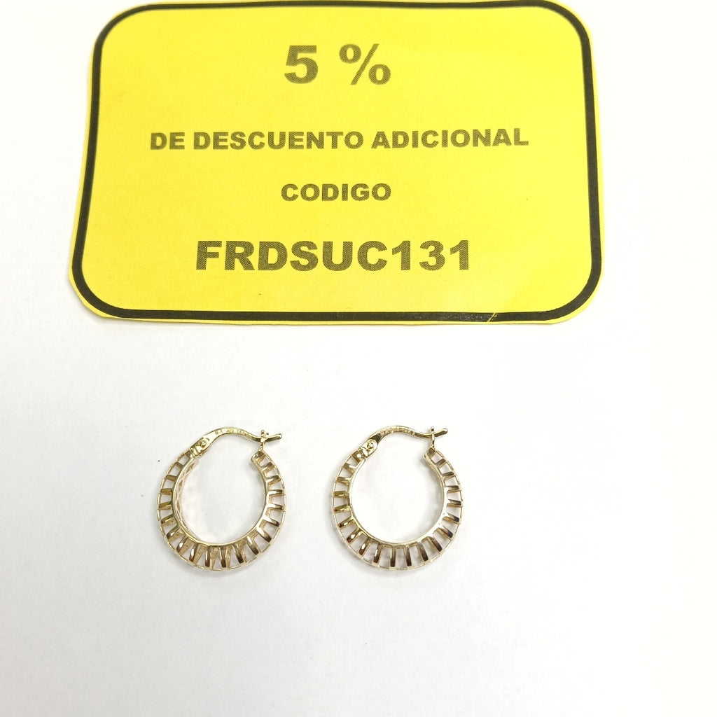 ARRACADAS ORO 14K 2.1 (NUEVO)