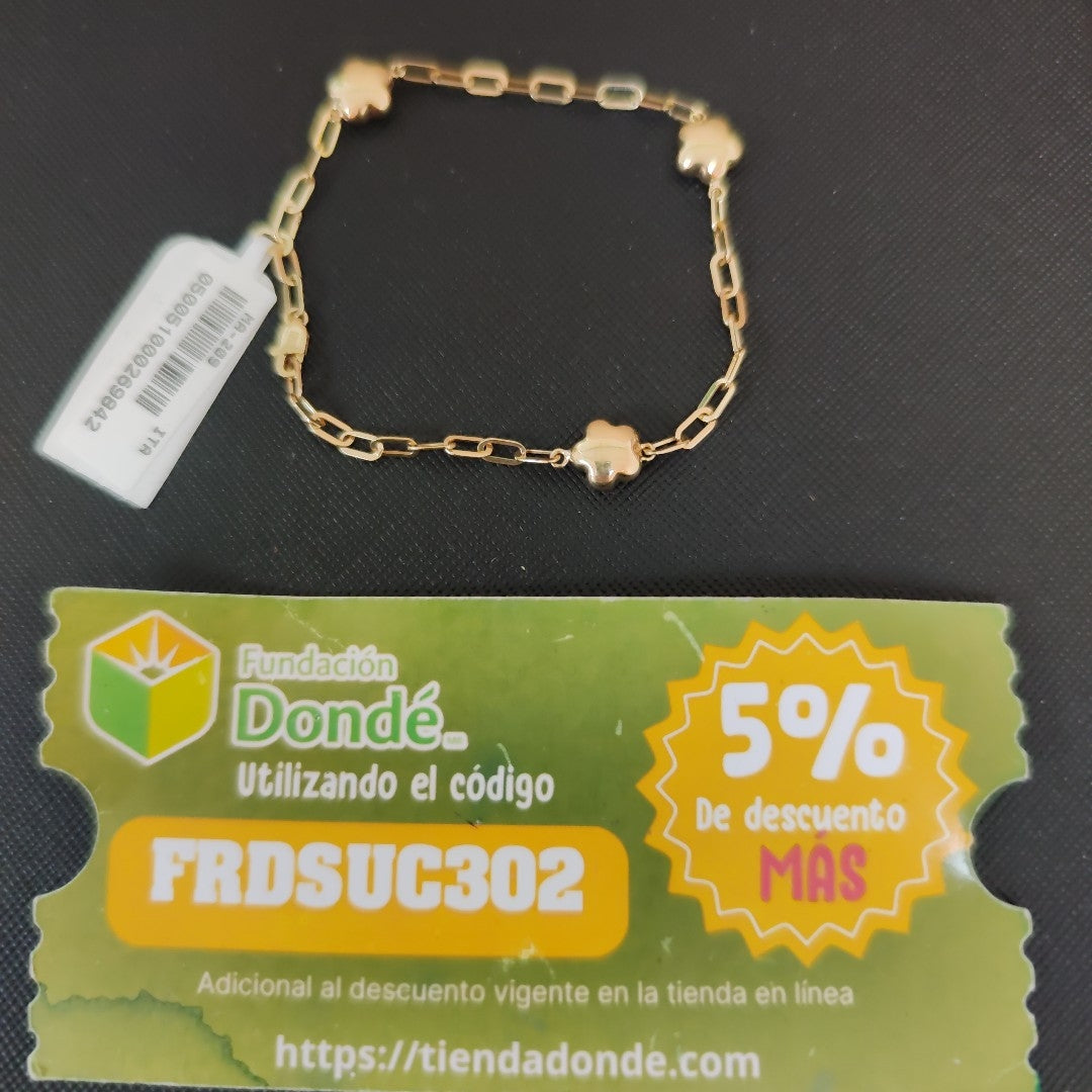 PULSERAS DAMA ORO 10K 2.4 (NUEVO)