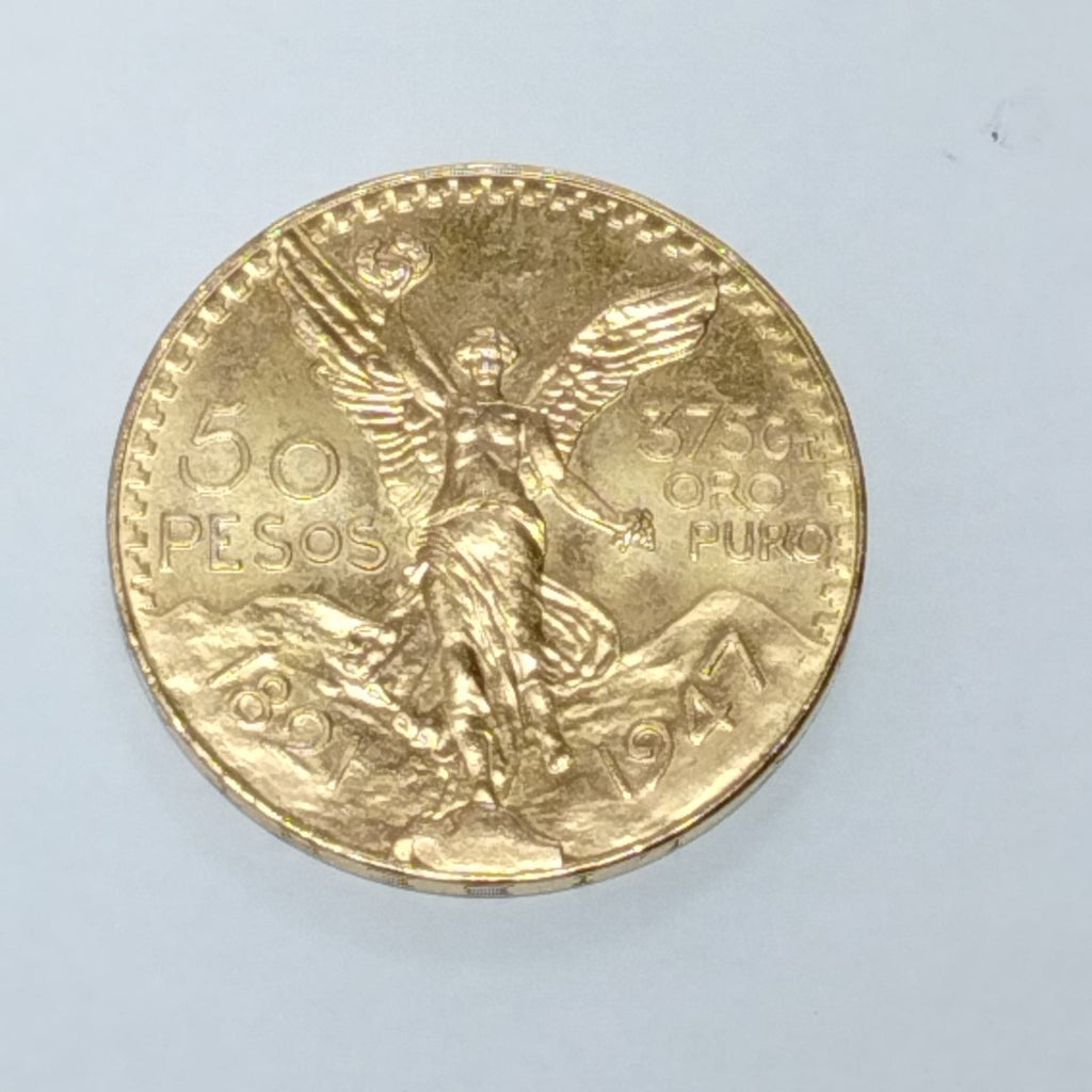K1 41.6 GRMS 21 K IDENTIFICACIÓN MONEDA NOMINATIVA MONEDAS PESOS 50 PESO (SEMINUEVO)