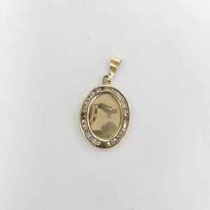MEDALLA RELIGIOSA ORO 10 K 0.9 GRMS (SEMINUEVO)