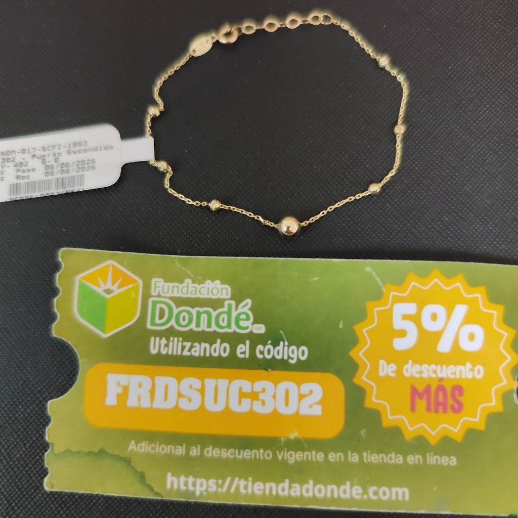 PULSERAS DAMA ORO 10K 1 (NUEVO)