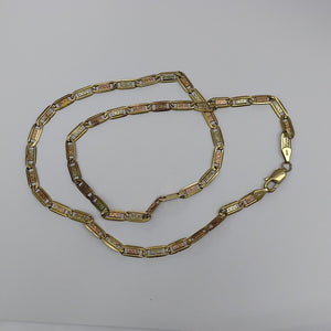 CADENA ORO COMBINADO 10 K 27.2 GRMS (SEMINUEVO)