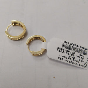 HUGGIES ORO 14K 2.1 (NUEVO)
