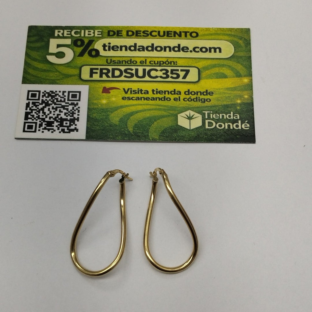 ARRACADAS PAR ORO 10 K 1,40 GRMS (SEMINUEVO)