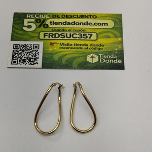 ARRACADAS PAR ORO 10 K 1,40 GRMS (SEMINUEVO)