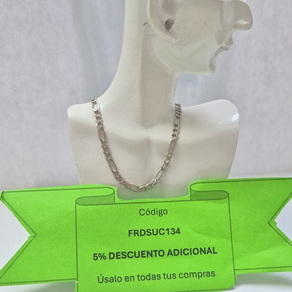 CADENA PLATA 9,00 GRMS (SEMINUEVO)