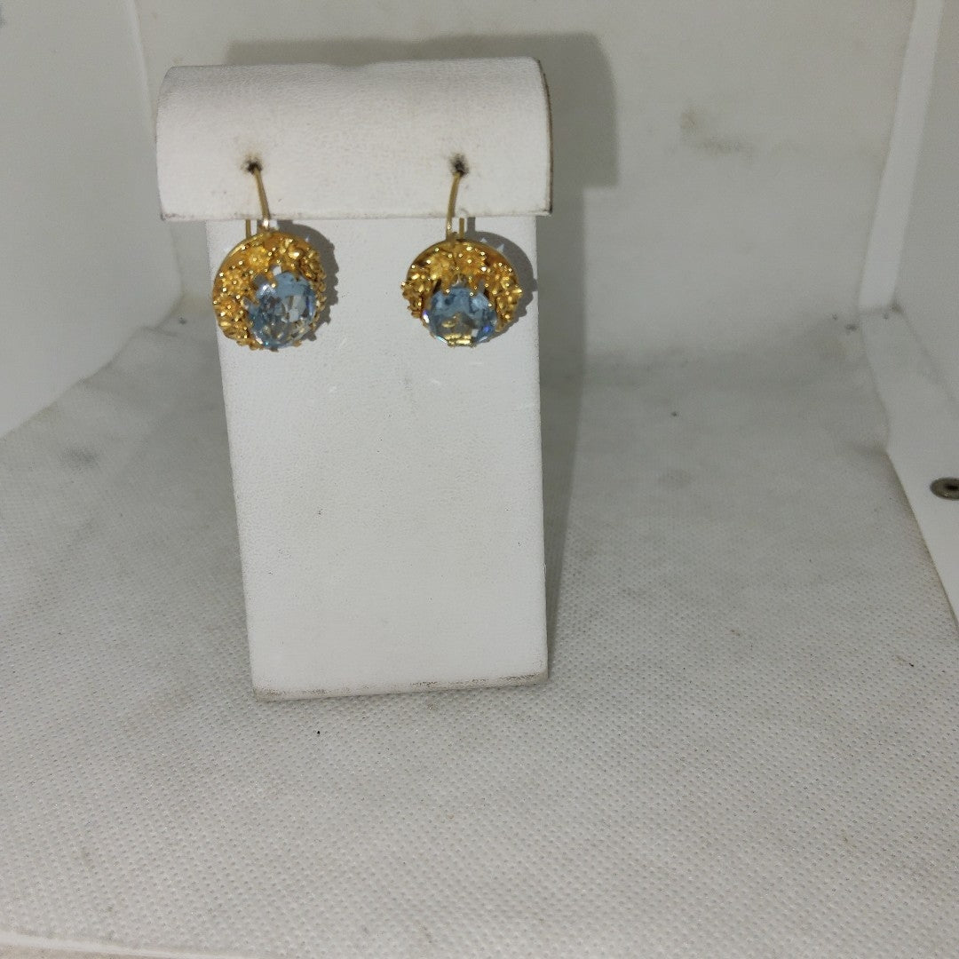 ARETES PAR ORO 14 K 8,20 GRMS (SEMINUEVO)
