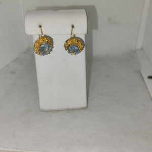 ARETES PAR ORO 14 K 8,20 GRMS (SEMINUEVO)