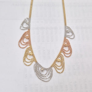 GARGANTILLA ORO,ORO COMBINADO 14 K 5,70 GRMS (SEMINUEVO)