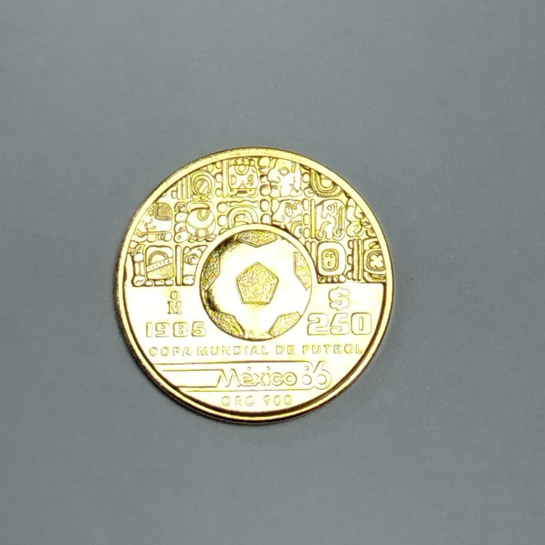 MEDALLA CONMEMORATIVA ORO 21 K 8.8 GRMS (SEMINUEVO)