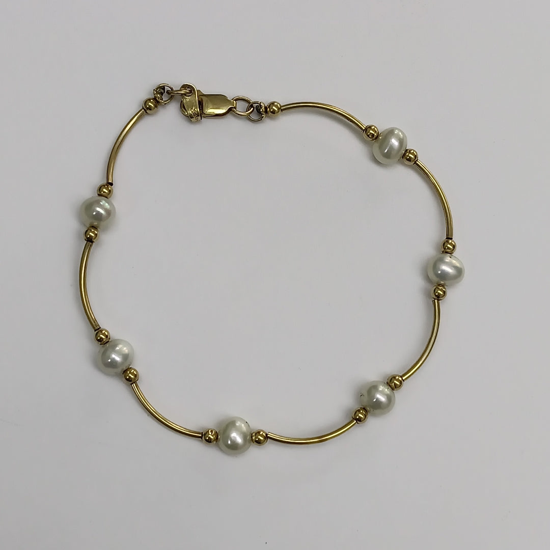 PULSERA ORO 14 K 3.7 GRMS (SEMINUEVO)