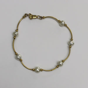 PULSERA ORO 14 K 3.7 GRMS (SEMINUEVO)