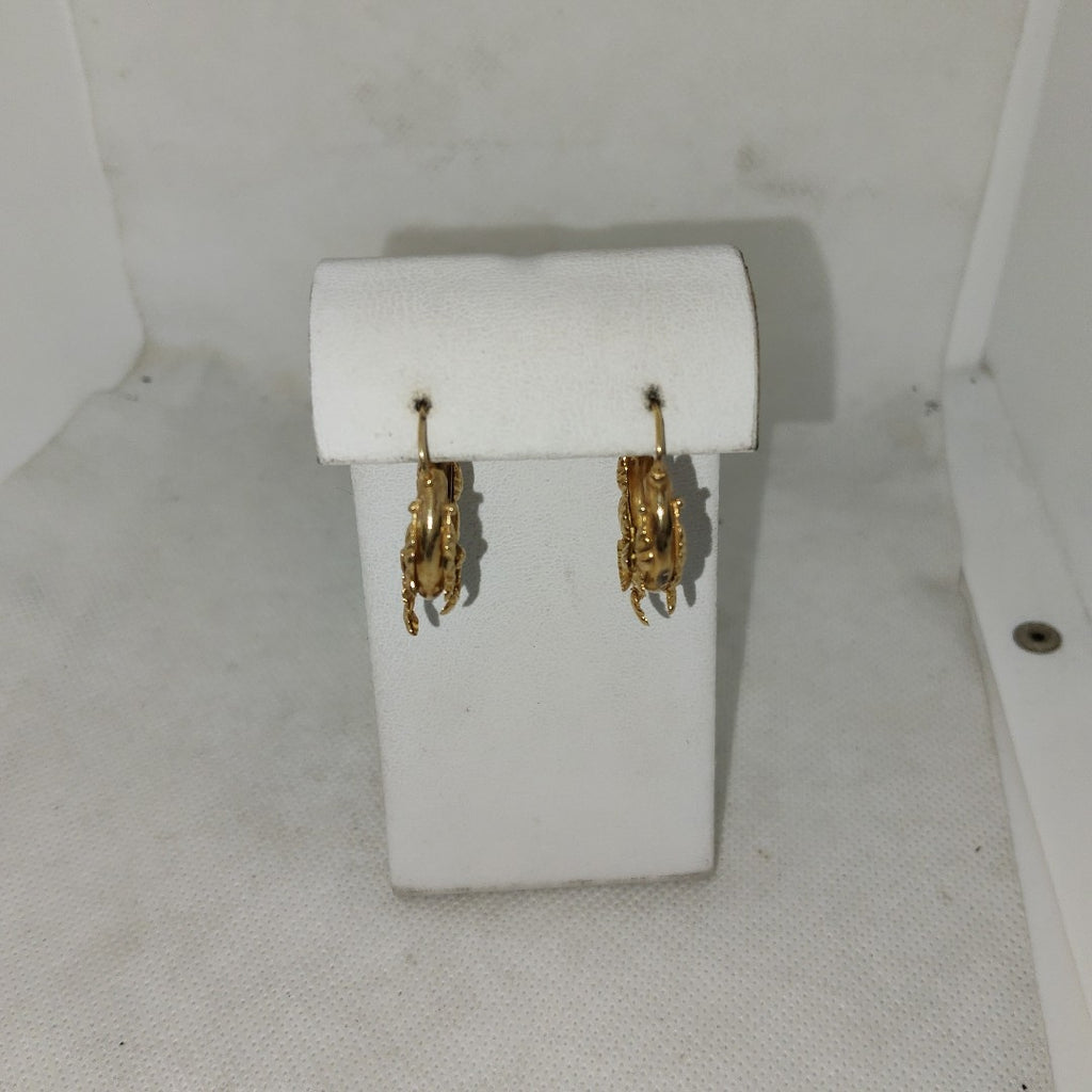 ARRACADAS PAR ORO 14 K 5,40 GRMS (SEMINUEVO)