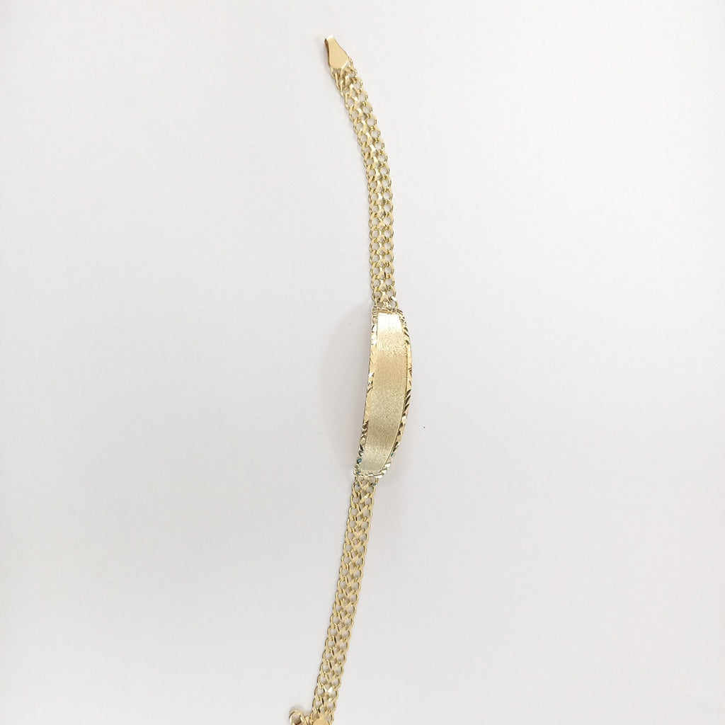 PULSERA ESCLAVA CHINO 14K 21 CM 9.7 GR (NUEVO)
