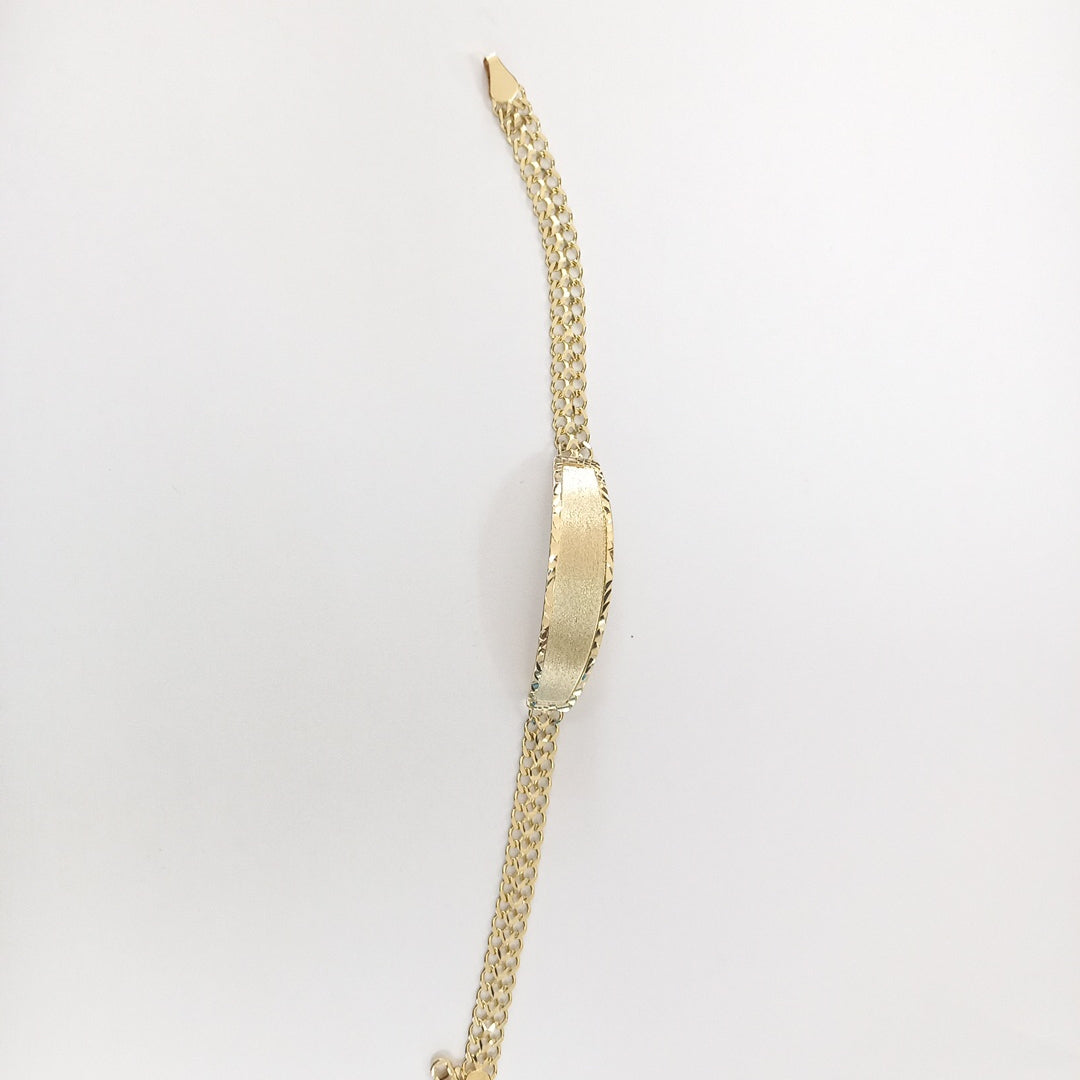 PULSERA ESCLAVA CHINO 14K 21 CM 9.7 GR (NUEVO)