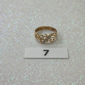 ANILLO ORO 10 K 1.8 GRMS (SEMINUEVO)