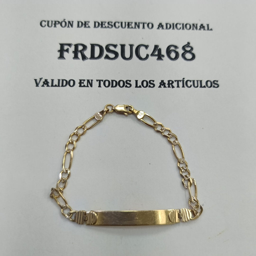 ESCLAVA ORO 14 K 6.3 GRMS (SEMINUEVO)