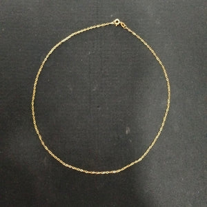 CADENA ORO 14 K 0.5 GRMS (SEMINUEVO)