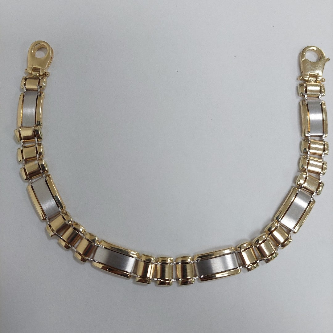 PULSERAS CABALLERO ORO 14K 13.8 (NUEVO)