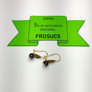 ARETES PAR ORO 10 K 1,30 GRMS (SEMINUEVO)