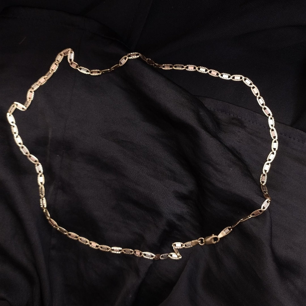 CADENA ORO COMBINADO 10 K 7,30 GRMS (SEMINUEVO)