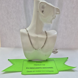 CADENA PLATA 4,10 GRMS (SEMINUEVO)