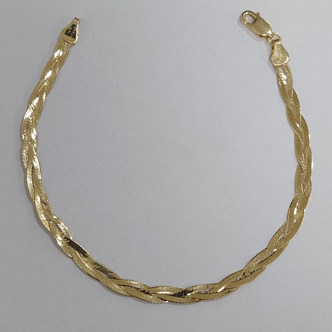 PULSERAS DAMA ORO 14K 2.7 (NUEVO)
