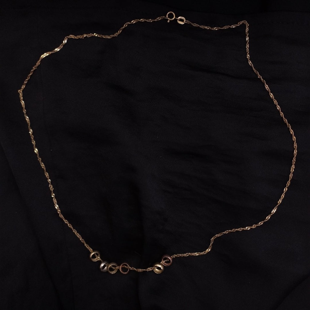 CADENA ORO,ORO COMBINADO 14 K 3,20 GRMS (SEMINUEVO)