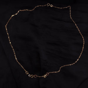 CADENA ORO,ORO COMBINADO 14 K 3,20 GRMS (SEMINUEVO)