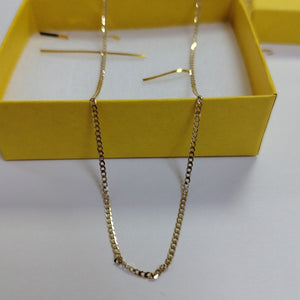 CADENAS BARBADA AMARILLA ORO 14K 2 (NUEVO)