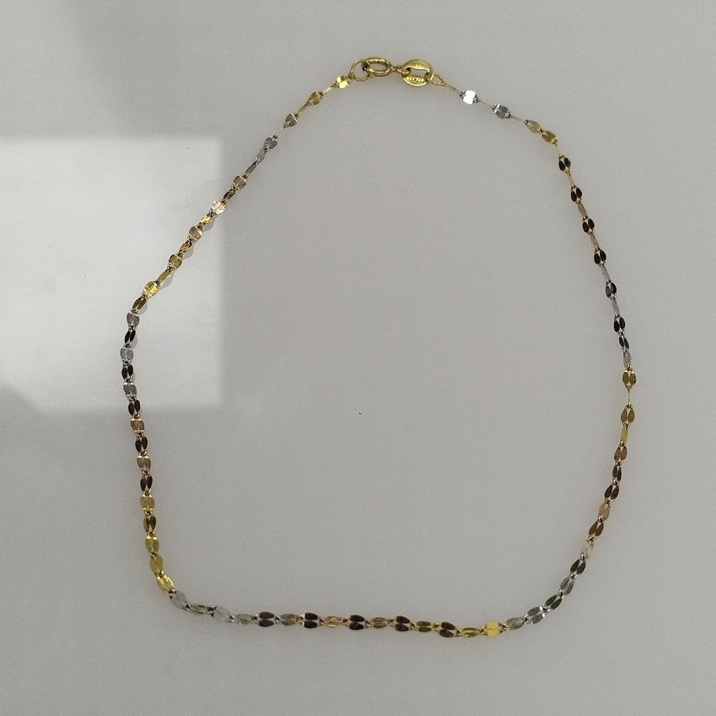 PULSERA ORO COMBINADO 14 K 0,60 GRMS (SEMINUEVO)